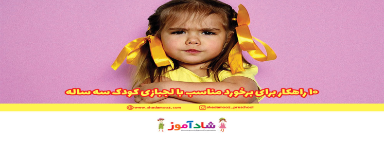 10 راهکار برای برخورد مناسب با لجبازی کودک سه ساله